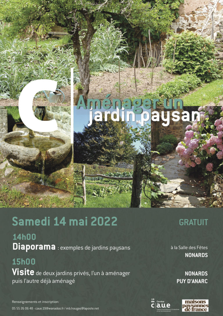 Aménager un jardin paysan I 14 mai 2022