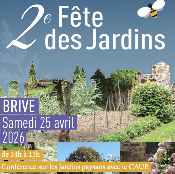 FETES DES JARDIN-Brive I 25 avril 2026